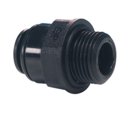 Adaptateur droit John Guest 1/2" vers 12 mm (2 par paquet)