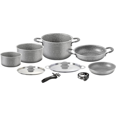 Brunner Gourmet Rock NG 8+1 Ensemble de poêles 20 cm