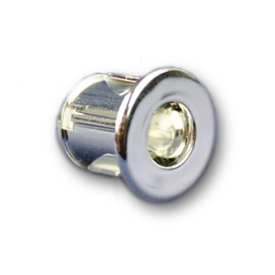 Dimatec Chrome Recessed mini spot with Blue LED