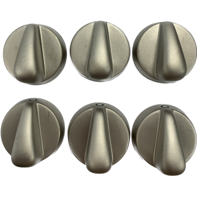 Thetford Nickel Boutons en forme de larme, paquet de 6