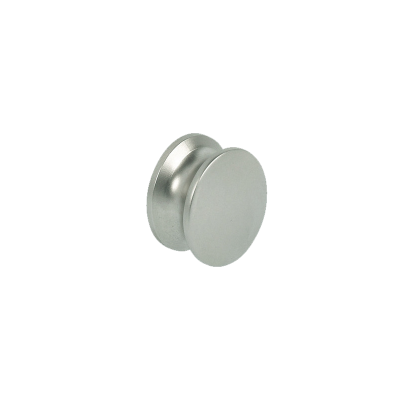 Hafele nickel pâle bouton poussoir 15 mm paquet de 10