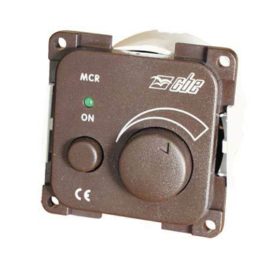 Electronic dimmer (3a) brown