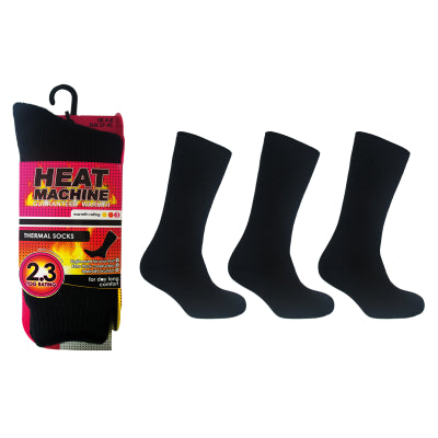 Ladies thermal insulated black socks