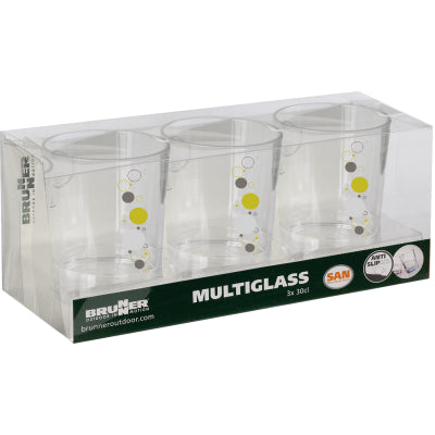 Brunner 30cl Multiglas Space 3er-Set