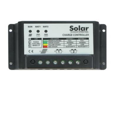 Chargeur double solaire 20 ampères