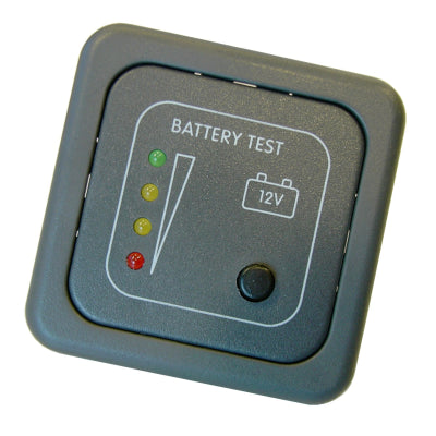 CBE Grey Battery Test Panel with LED