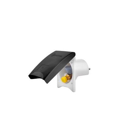 Truma Black BBQ Point with Adaptor