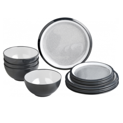 Brunner Granyte Midday 12 piece Dinner Set