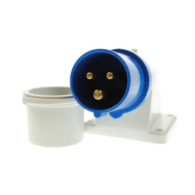 Maypole 230V Surface Mounted Inlet Socket with Cap