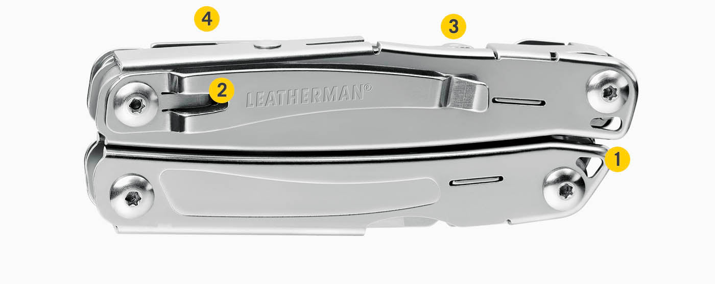 Leatherman SIDEKICK Multifunktionswerkzeug – Edelstahl – LT200