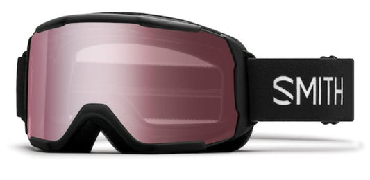 Smith Daredevil Junior-Brille, glänzend schwarz, mit Ignitor-Linse und Antibeschlag