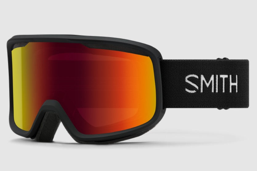 Verre SMITH Snow FRONTIER 2022 : Rouge Solx Miroir Antibuée