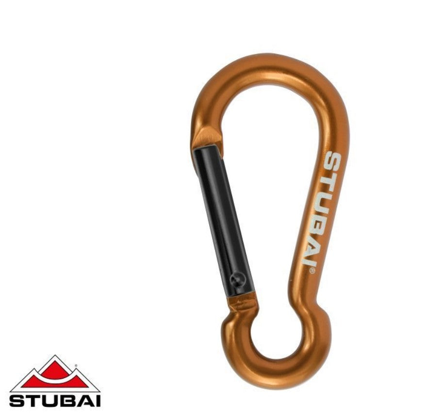 Stubai Attach Mini-Karabiner – Orange