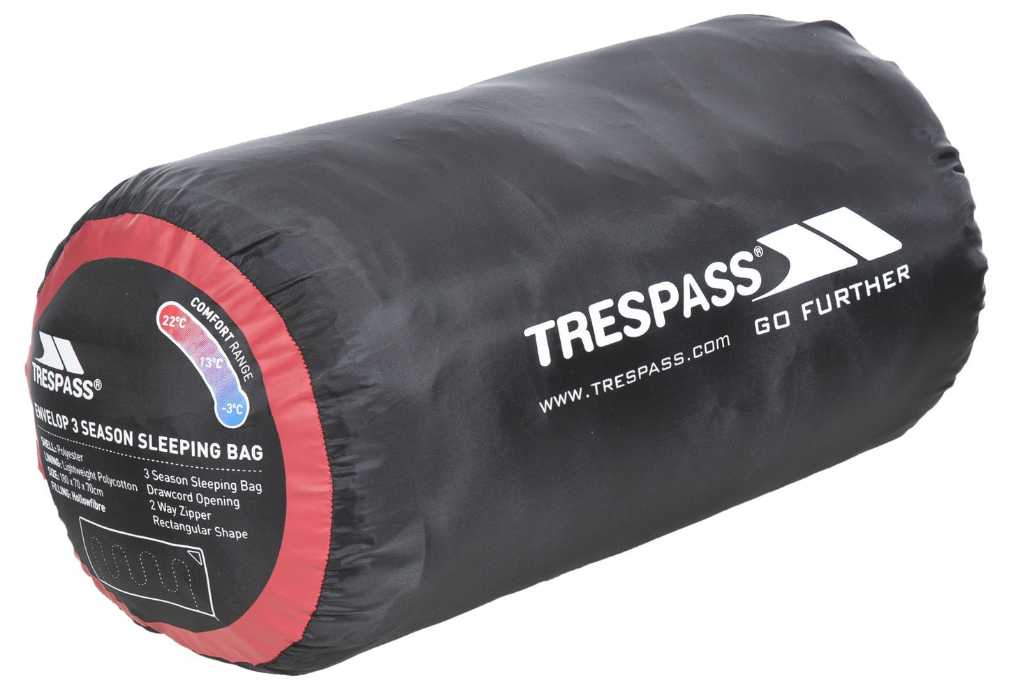 Trespass Envelop 2-3 Season Sleeping Bag
