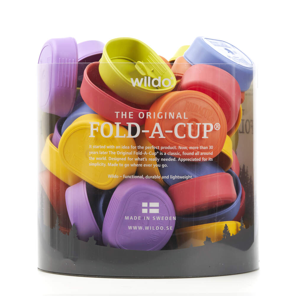 Wildo Fold-a-Cup 45-teiliges Display – Fusion