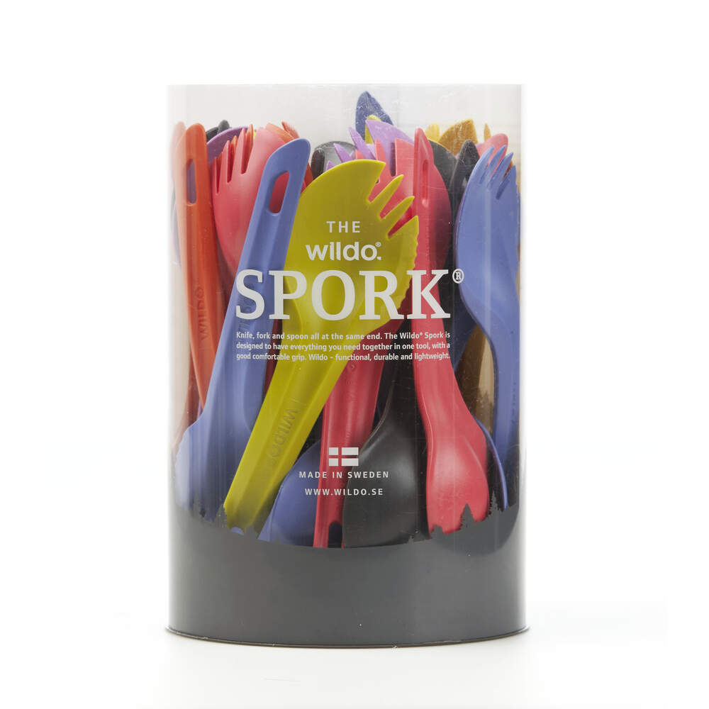 Wildo Spork 60pc Display – Fusion