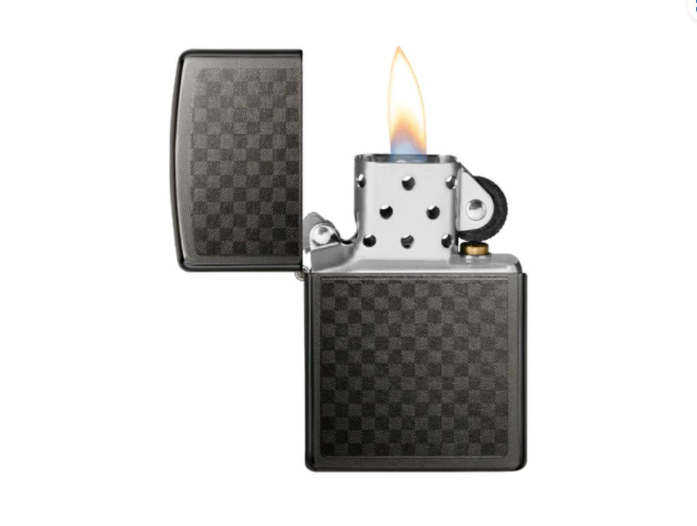 Zippo Kohlefaser-Design-Feuerzeug – Iced 